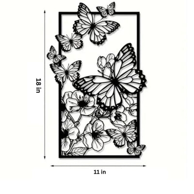 Butterfly Garden Wall Frame